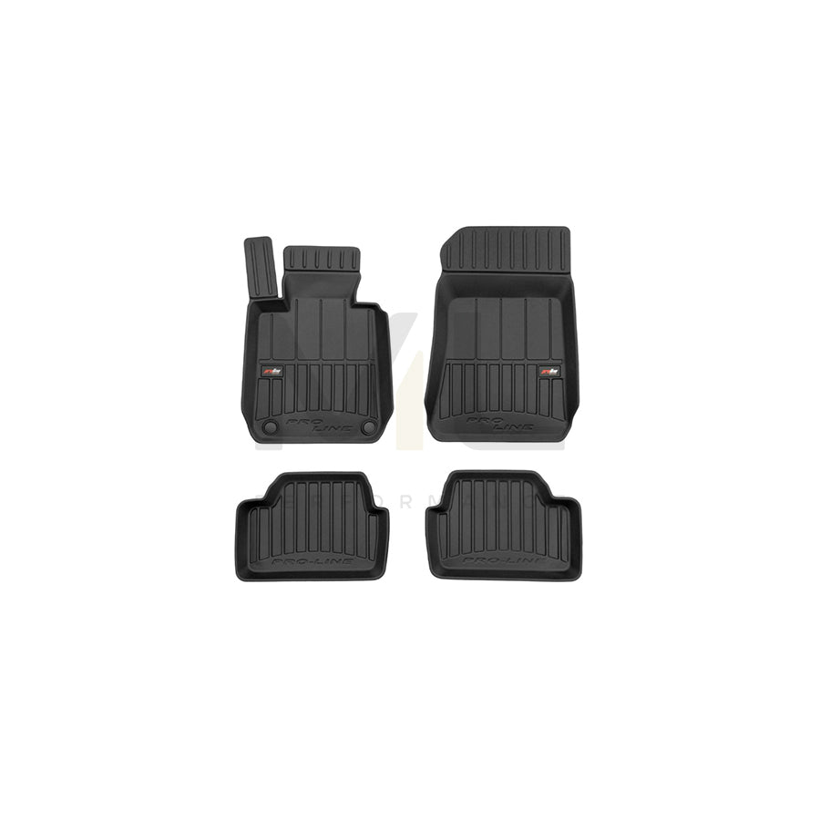 FROGUM Tailored, ProLine 3D426887 Floor mat set for BMW 1 Series Elastomer, Front and Rear, Quantity: 4, Black | ML Performance Car Parts