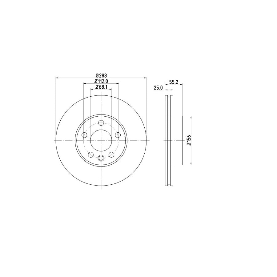 Barum BAR25114 Brake Disc