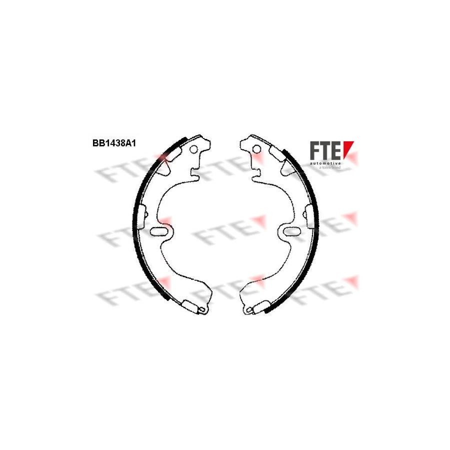 Fte 9100162 Brake Shoe Set | ML Performance UK Car Parts