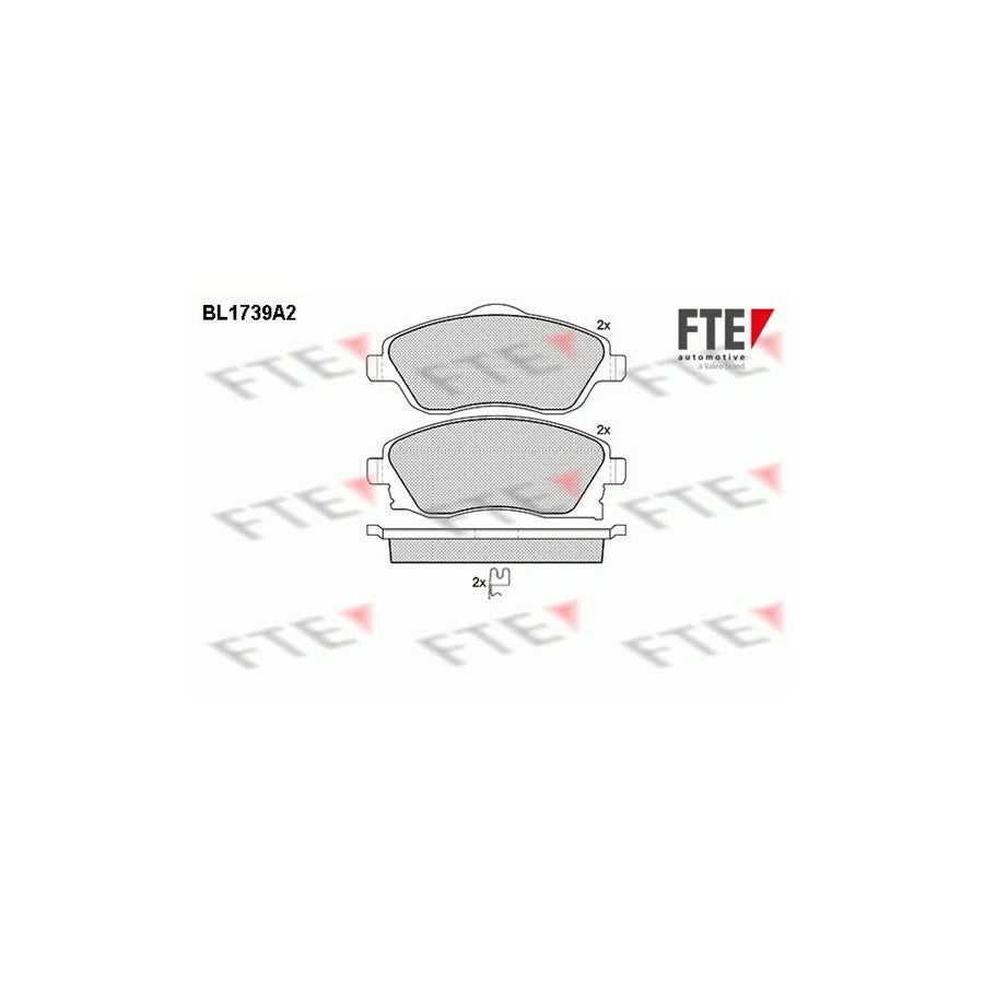 Fte 9010323 Brake Pad Set | ML Performance UK Car Parts