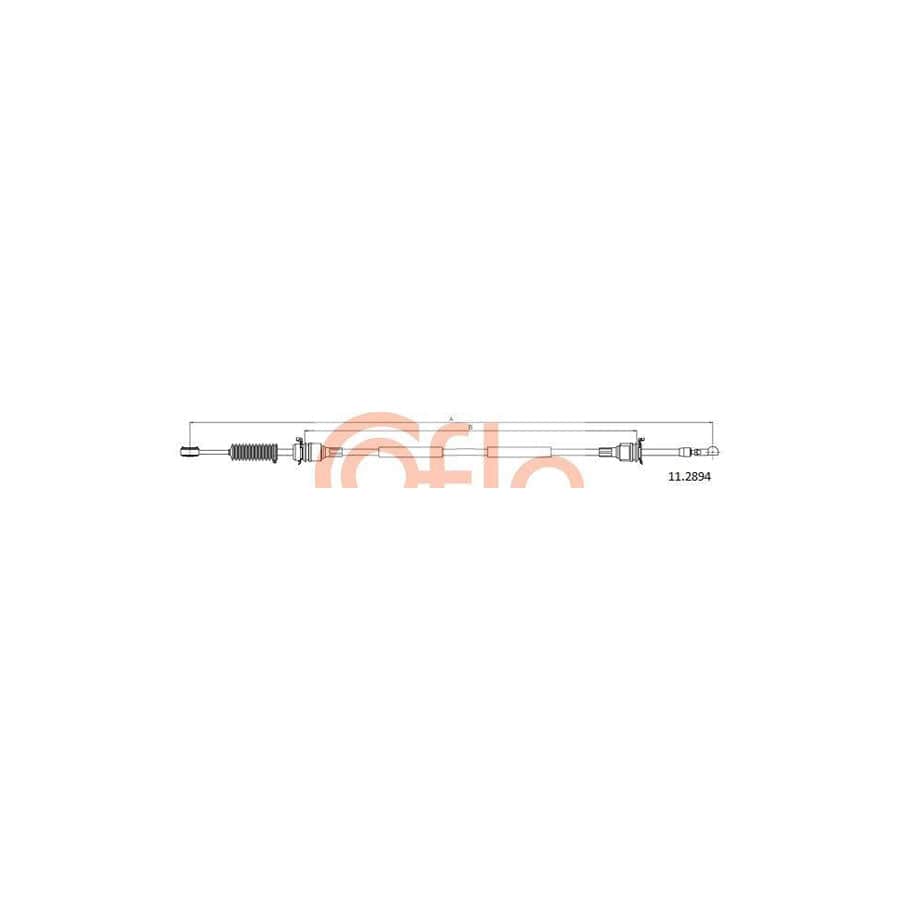 Cofle 92.11.2894 Cable, Manual Transmission For Renault Espace Iii (Je)