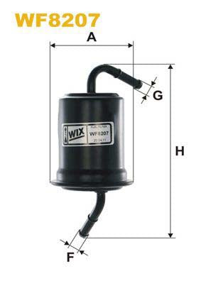 WIX Filters WF8207 Fuel Filter For Kia Pride