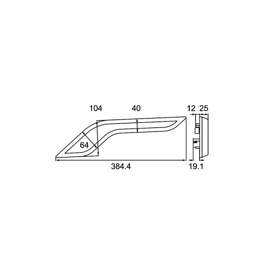 Hella 2BA 013 334-021 Indicator