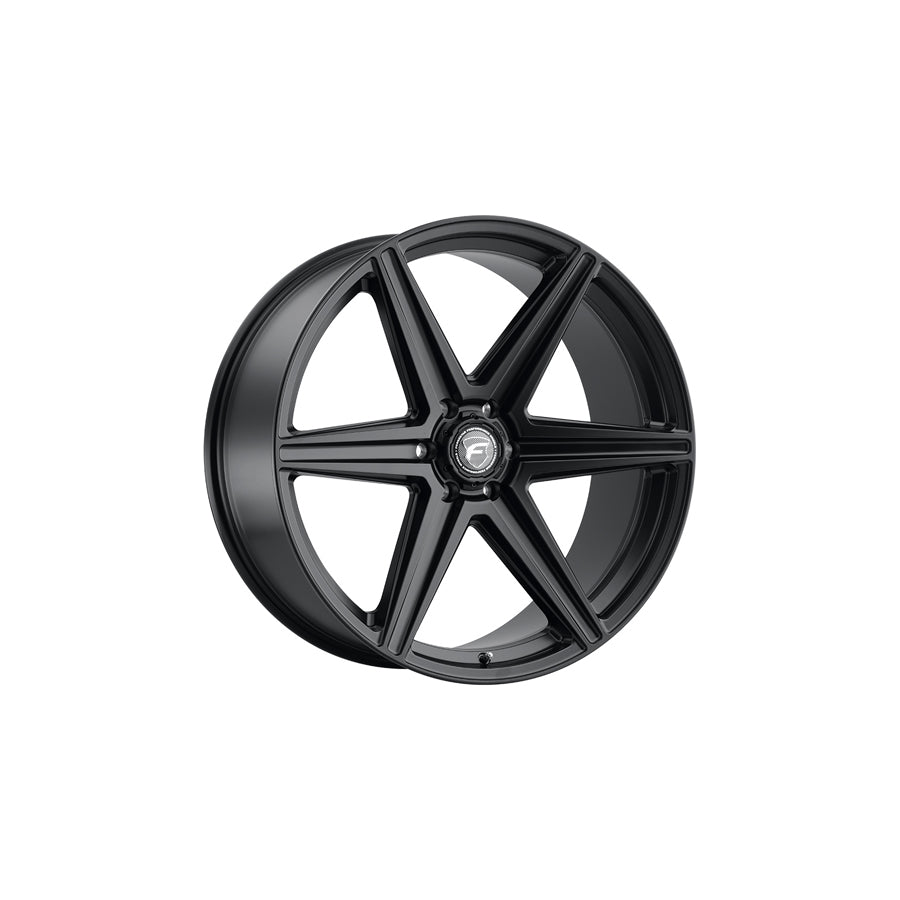 Forgestar F01140084P25 24x10 X6 Standard 6x139.7 ET25 BS6.5 Satin Black Truck & SUV Wheel