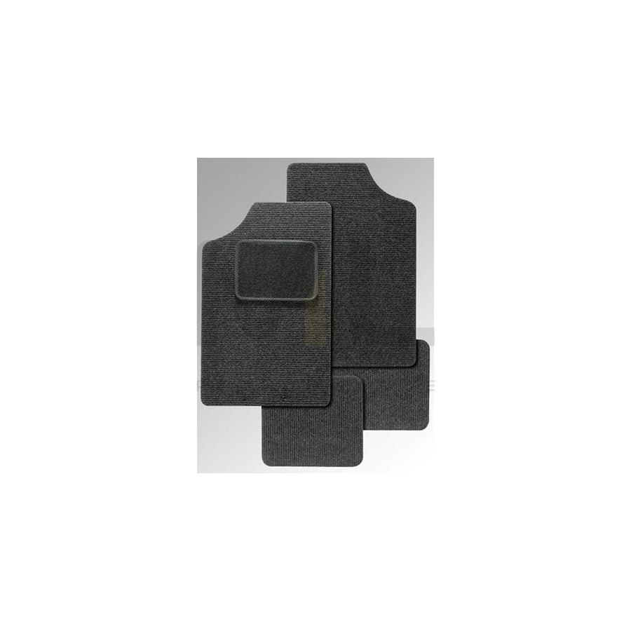 APA 23617 Floor mat set PP (Polypropylene), Front and Rear, Quantity: 4, Black | ML Performance Car Parts