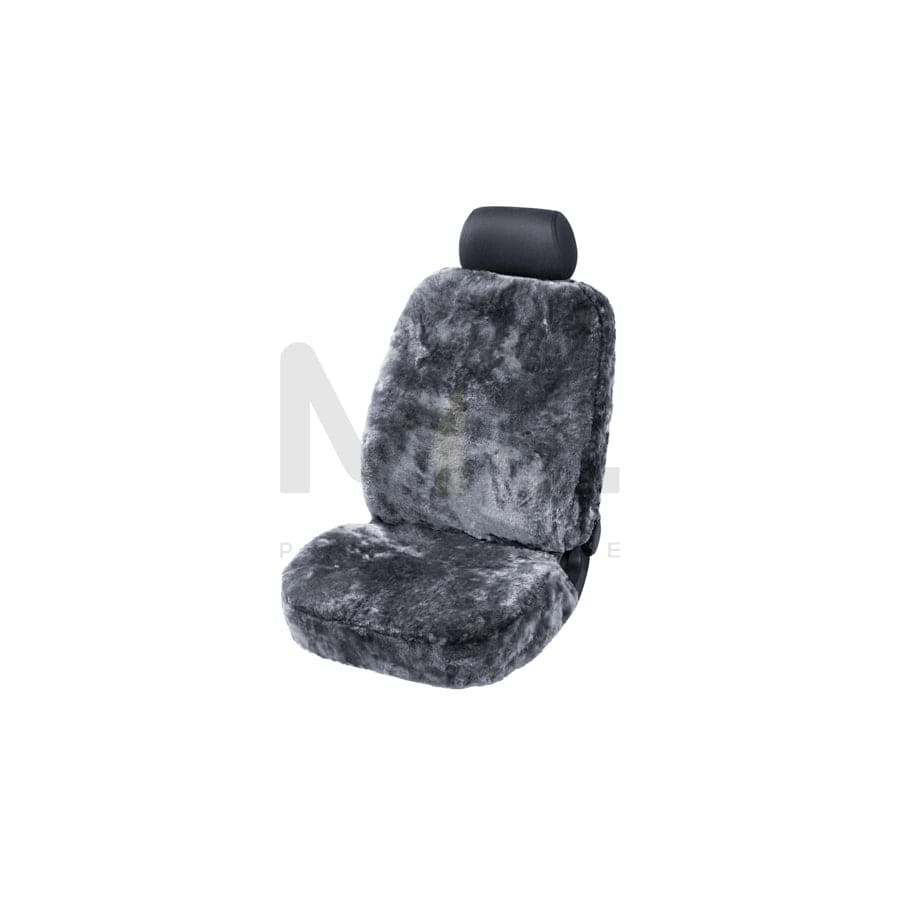 WALSER Trish 20038 Car seat cover Anthracite, Sheepskin, Front | ML Performance Car Parts