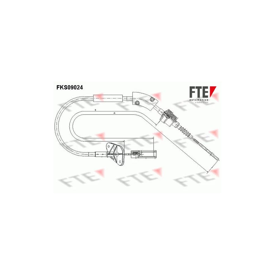 Fte FKS09024 Clutch Cable | ML Performance UK Car Parts