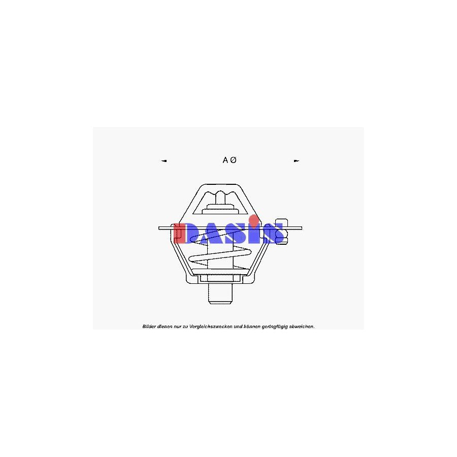 AKS Dasis 751806N Engine Thermostat | ML Performance UK