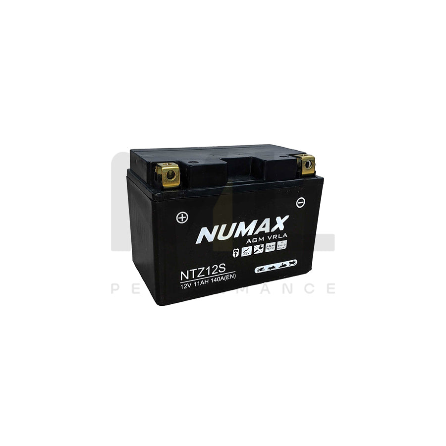 Numax Motorbike Battery NTZ12S | Car Batteries UK | ML Performance Car Parts