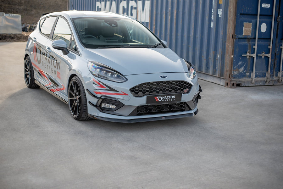 Maxton Design Ford Fiesta ST / ST-Line MK8 Front Splitter V.6