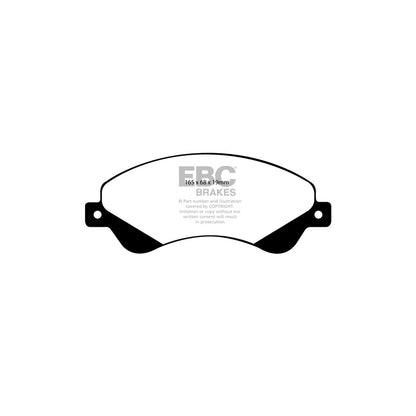 EBC PD40K798 Ford Transit Ultimax Pad & Plain Disc Kit - Bosch Caliper 2 | ML Performance UK Car Parts