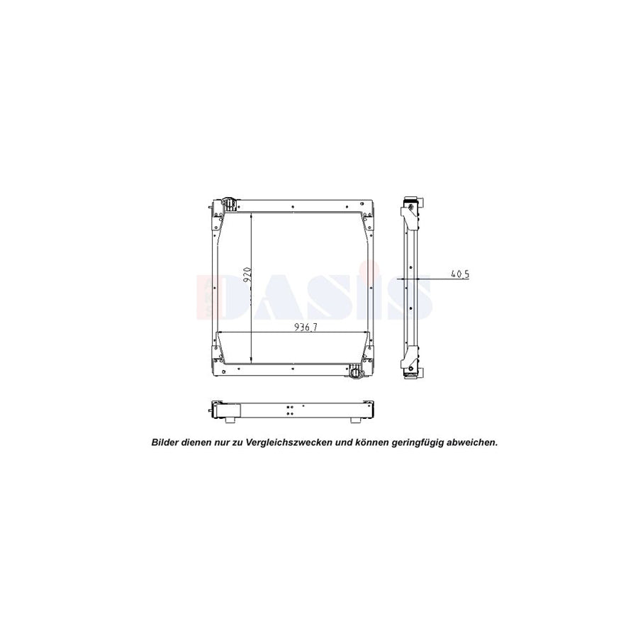 AKS Dasis 260021N Engine Radiator | ML Performance UK