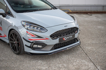 Maxton Design Ford Fiesta ST / ST-Line MK8 Front Splitter V.5