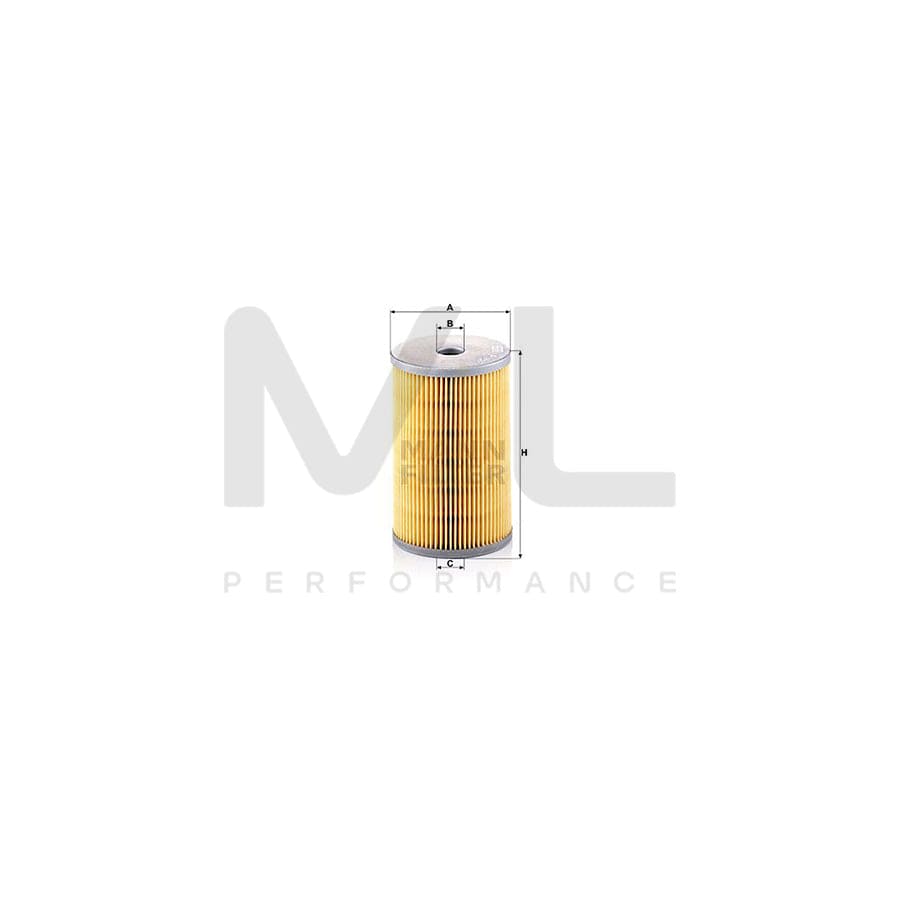 MANN-FILTER P 725 x Fuel filter with seal | ML Performance Car Parts