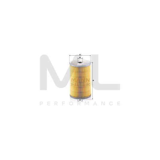 MANN-FILTER P 725 x Fuel filter with seal | ML Performance Car Parts