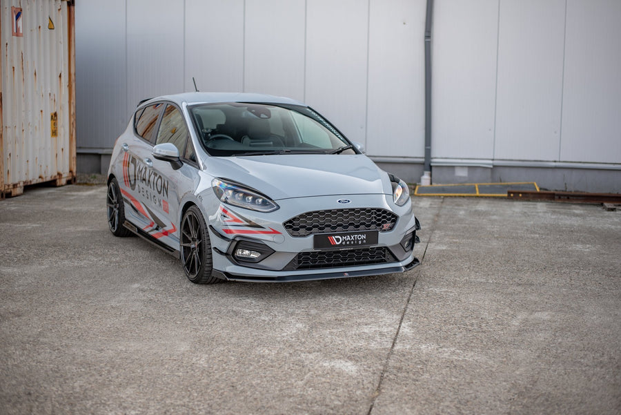 Maxton Design Ford Fiesta ST / ST-Line MK8 Front Splitter V.5