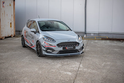 Maxton Design Ford Fiesta ST / ST-Line MK8 Front Splitter V.5