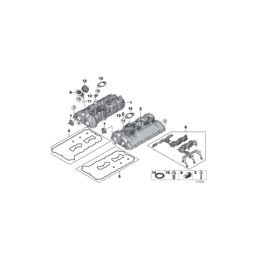 Genuine BMW 11128639554 G15 G14 G07 O-Ring 31,4X2,6 (Inc. 750LiX 4.0, M5 & M550iX) | ML Performance UK Car Parts