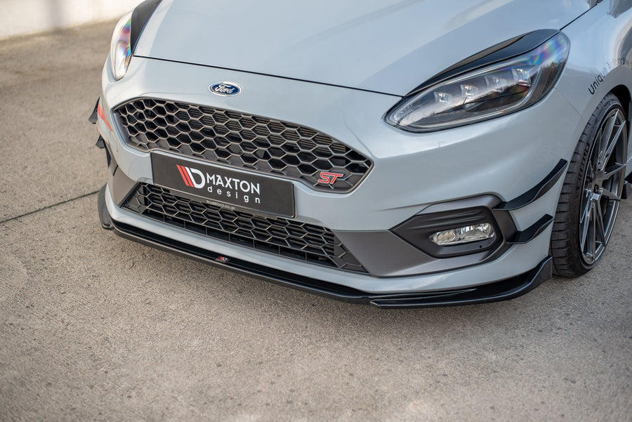 Maxton Design Ford Fiesta ST / ST-Line MK8 Front Splitter V.4