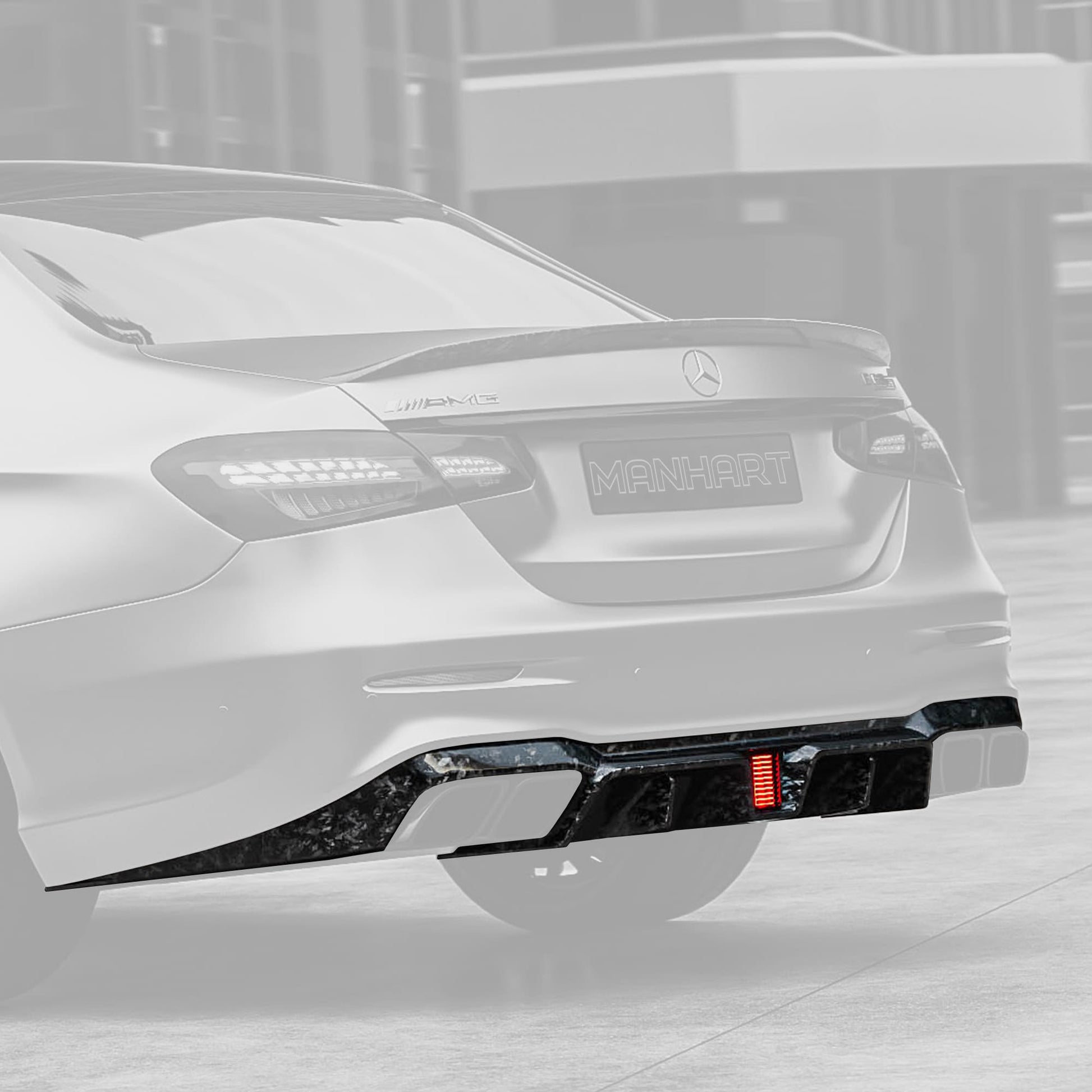 MANHART CARBON REAR DIFFUSER FOR MERCEDES-AMG E 63 (S)