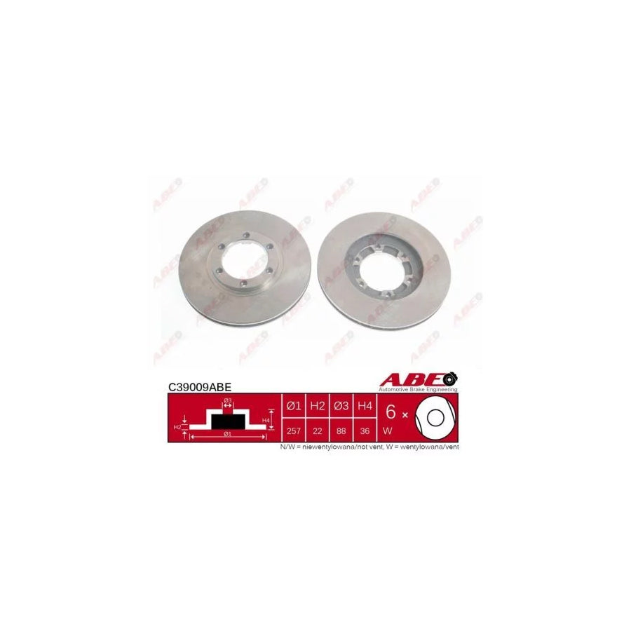 ABE C38001ABE Brake Disc