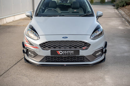 Maxton Design Ford Fiesta ST / ST-Line MK8 Front Splitter V.4