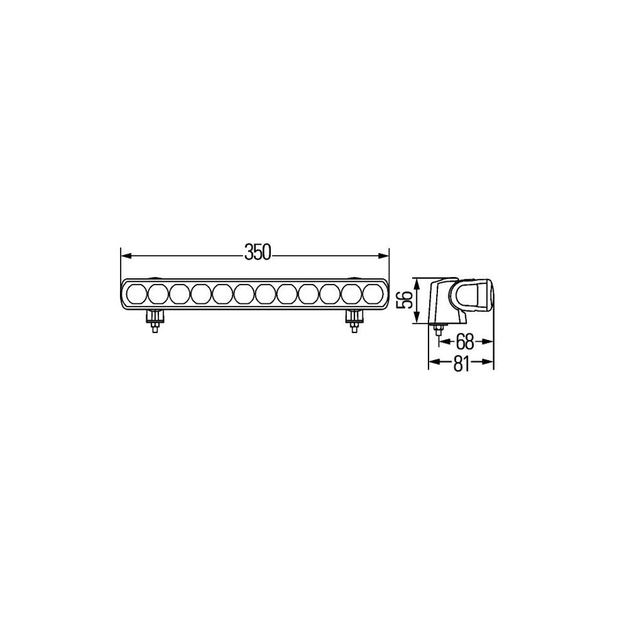 Hella 1FJ 958 040-001 Spotlight