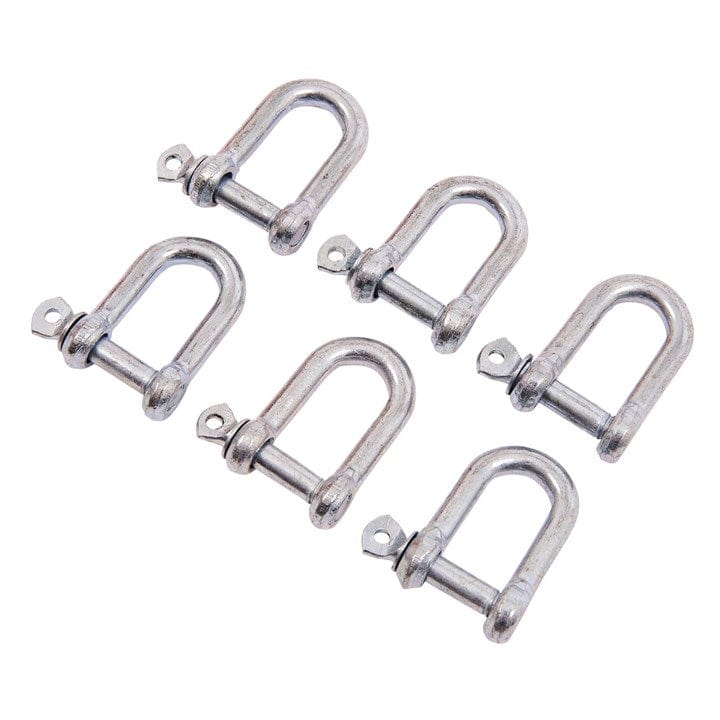 Amtech 6pcs. 8mm D-Shackles | ML Performance DIY & Power Tools