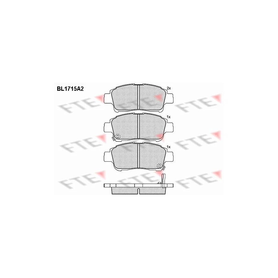 Fte 9010315 Brake Pad Set | ML Performance UK Car Parts