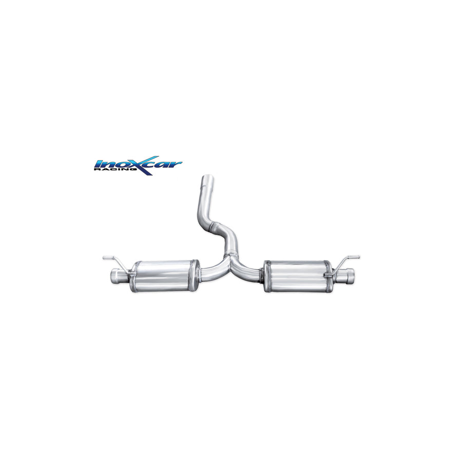 InoXcar POCAY.02 Porsche Cayenne Rear Silencer | ML Performance UK Car Parts