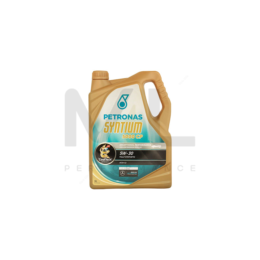 PETRONAS Syntium 5000 CP 5W-30 Fully Synthetic Car Engine Oil 5l | Engine Oil | ML Car Parts UK | ML Performance