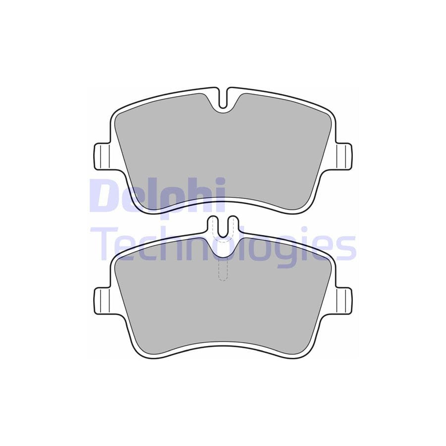 Delphi Lp1696 Brake Pad Set