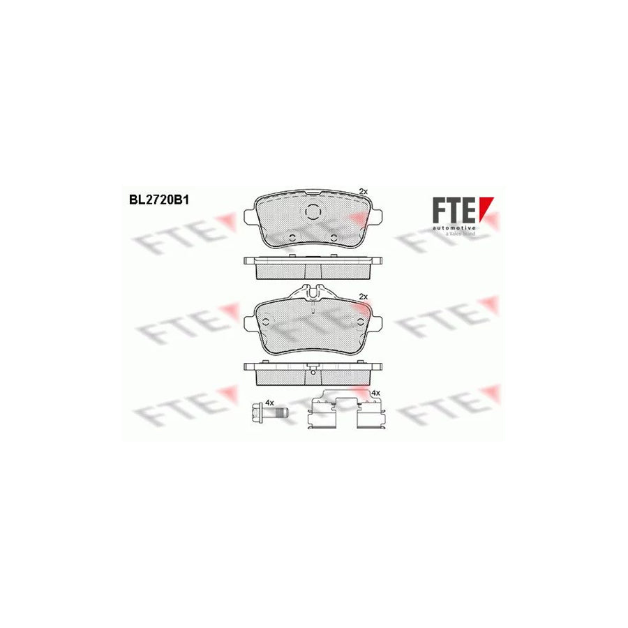 Fte BL2720B1 Brake Pad Set | ML Performance UK Car Parts