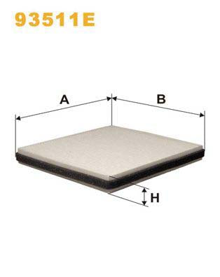 WIX Filters 93511E Pollen Filter