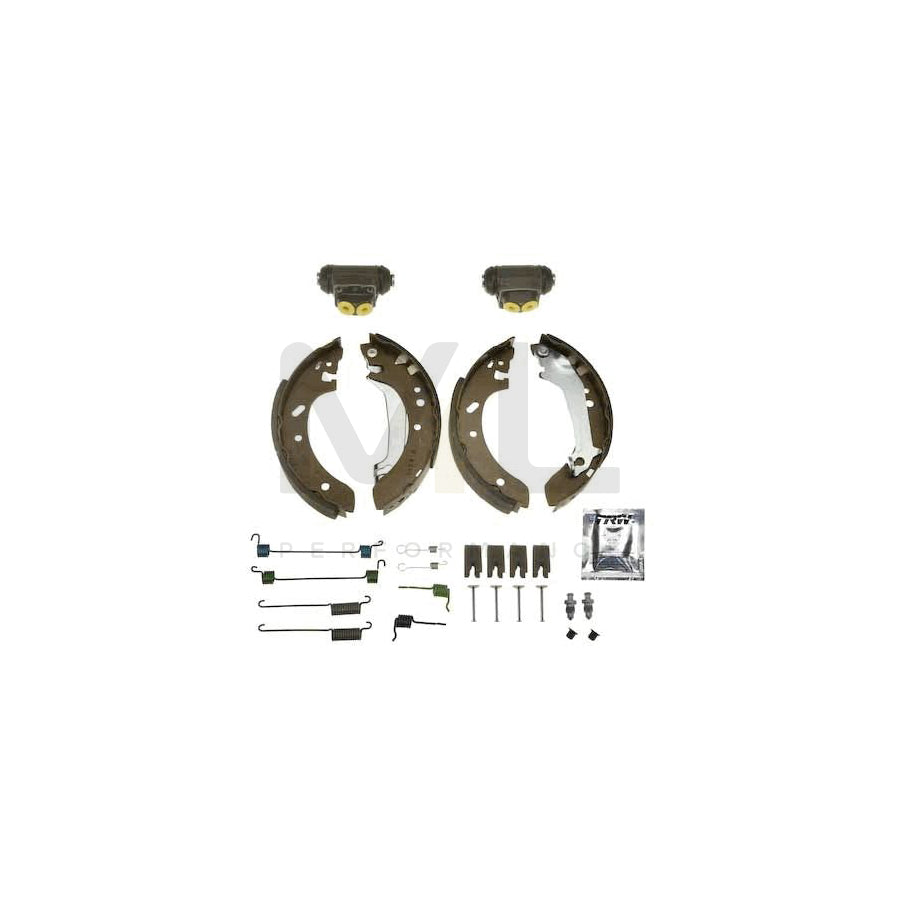 TRW Brake Kit BK1675 Brake Shoe Set with wheel brake cylinder | ML Performance Car Parts