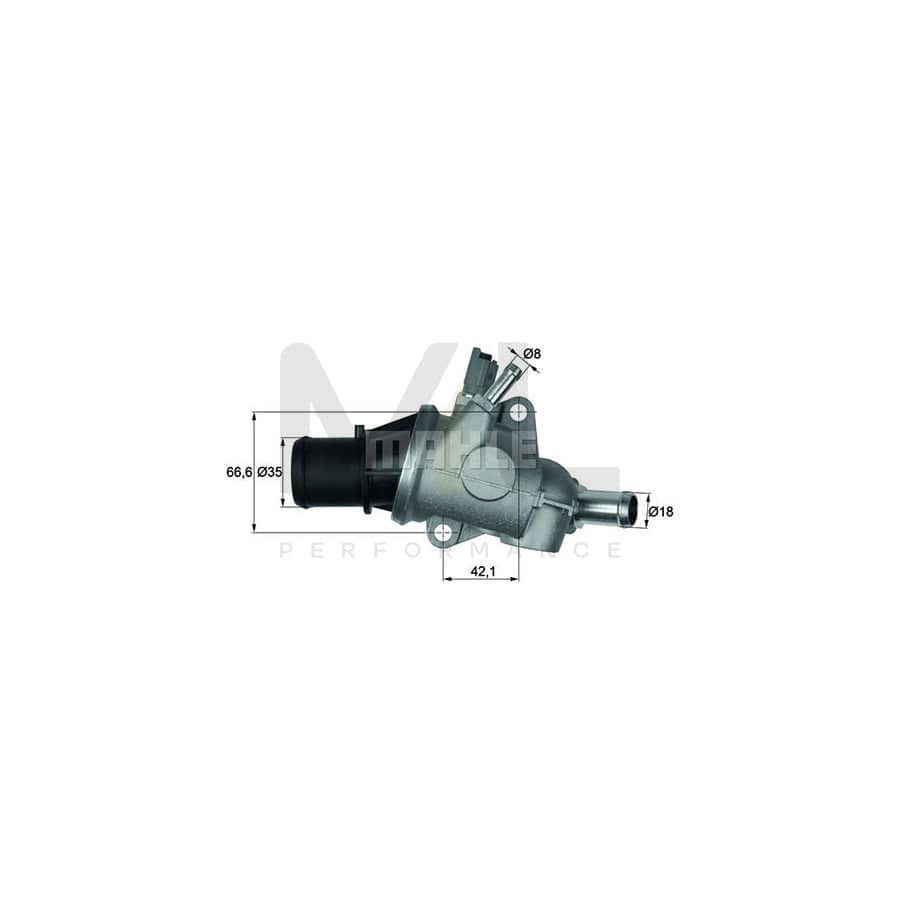 MAHLE ORIGINAL TM 7 105 Engine thermostat for AUDI A8 D2 (4D2, 4D8) Opening Temperature: 105��C, with seal | ML Performance Car Parts