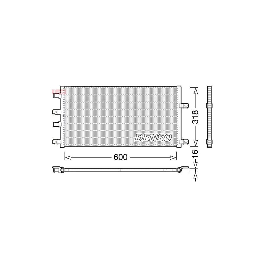 Denso DRM12011 Drm12011 Engine Radiator For Iveco Daily V Box Body / Estate | ML Performance UK