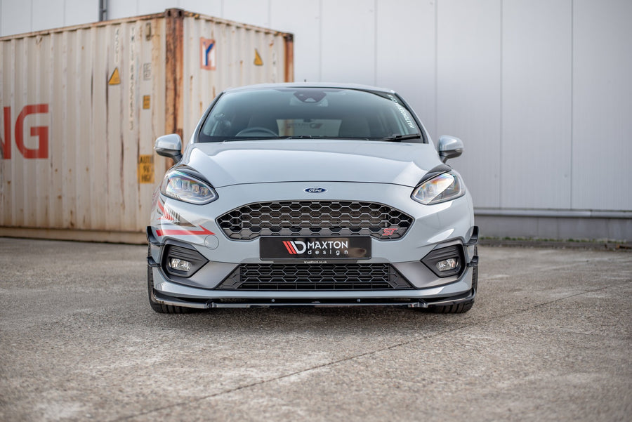 Maxton Design Ford Fiesta ST / ST-Line MK8 Front Splitter V.7