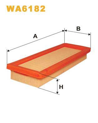 WIX Filters WA6182 Air Filter
