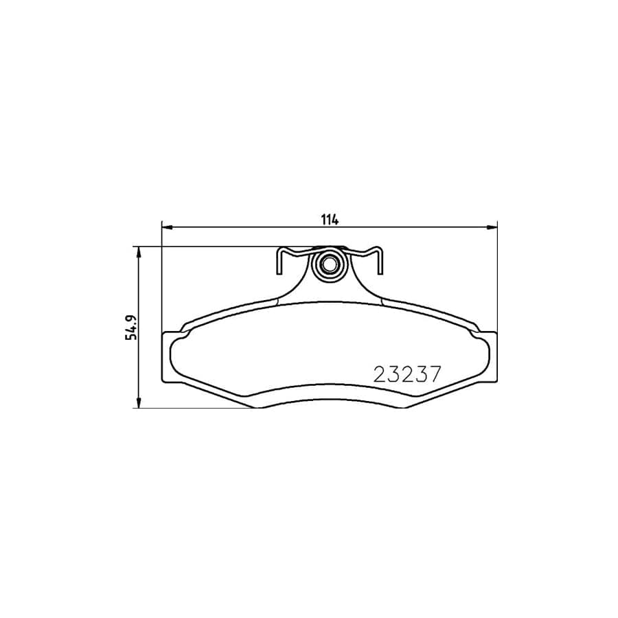 Mintex Mdb1899 Brake Pad Set