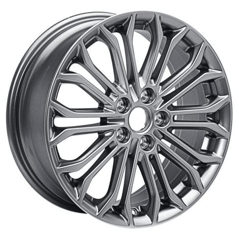 GENUINE FORD 2246323 x4 SET OF 4 FOCUS ALLOY WHEEL 17" 10 X 2-SPOKE Y DESIGN, SILVER PREMIUM 04/2018 - | ML Performance UK