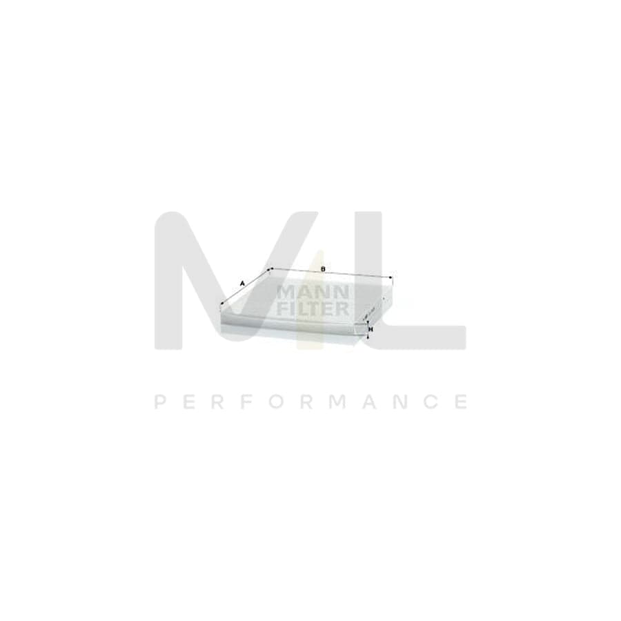 MANN-FILTER CU 2435 Pollen filter Particulate Filter | ML Performance Car Parts