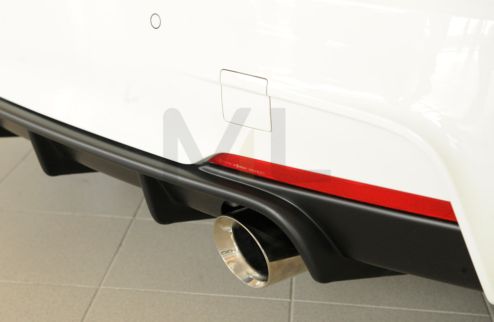 Rieger 00053467 BMW 3 Series F30 F31 Rear Diffuser 5 | ML Performance UK Car Parts