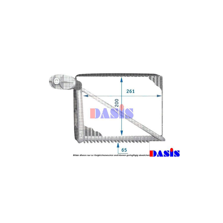 AKS Dasis 820211N Air Conditioning Evaporator | ML Performance UK