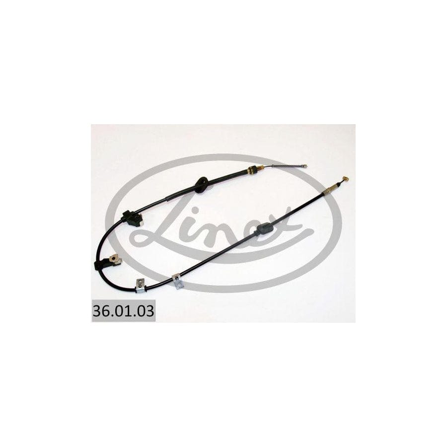 Linex 36.01.03 Cable, Service Brake For Rover 200 Saloon (Xh)