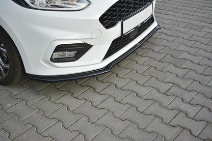 Maxton Design Ford Fiesta ST / ST-Line MK8 Front Splitter V.1