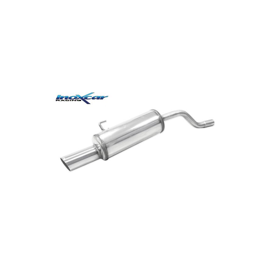 InoXcar RECL.08.90RA Renault Clio 2 Stainless Steel Rear Exhaust | ML Performance UK Car Parts