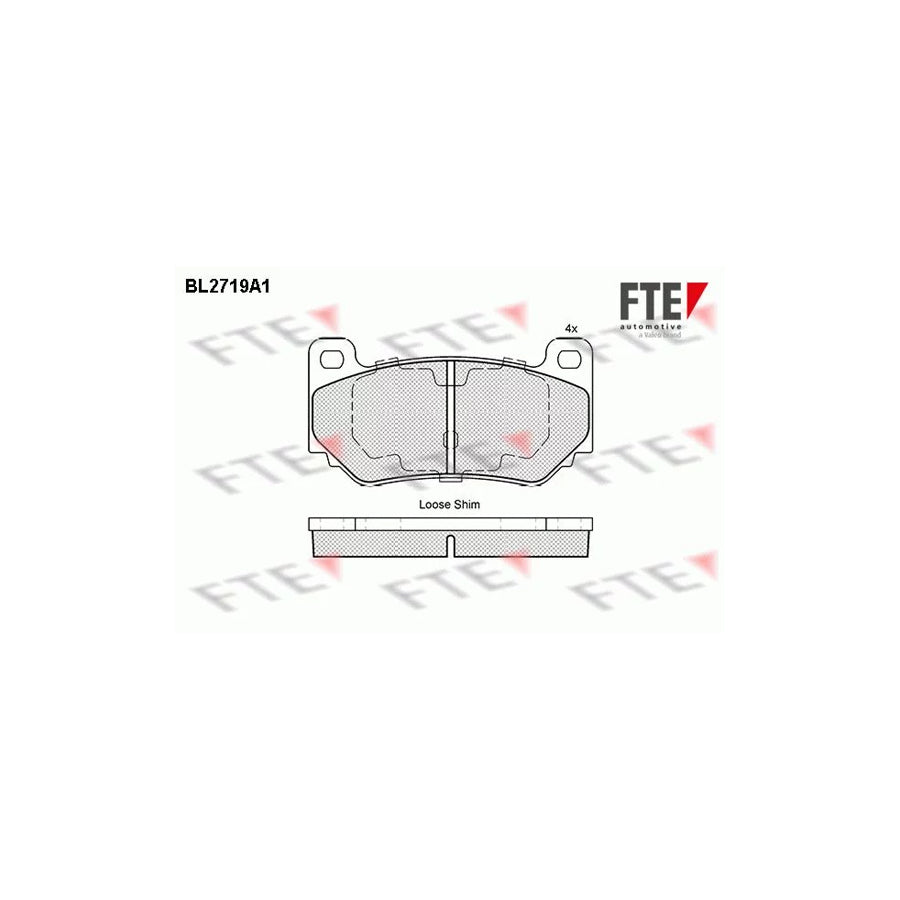 Fte BL2719A1 Brake Pad Set | ML Performance UK Car Parts