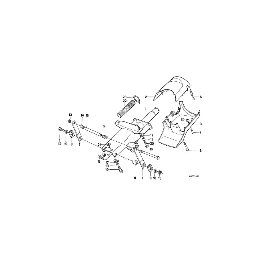 Genuine BMW 32311156232 E34 E32 Expanding Rivet (Inc. 750i, 530i & 730iL) | ML Performance UK Car Parts