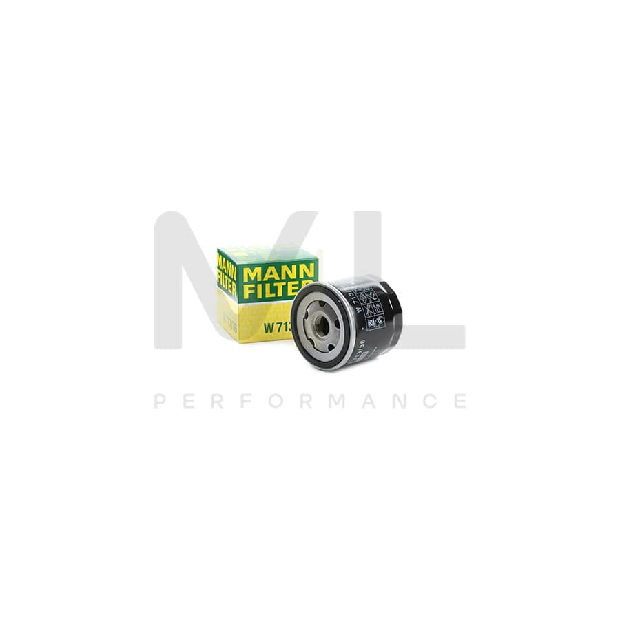 MANN-FILTER W 713/36 Oil Filter Spin-on Filter | ML Performance Car Parts